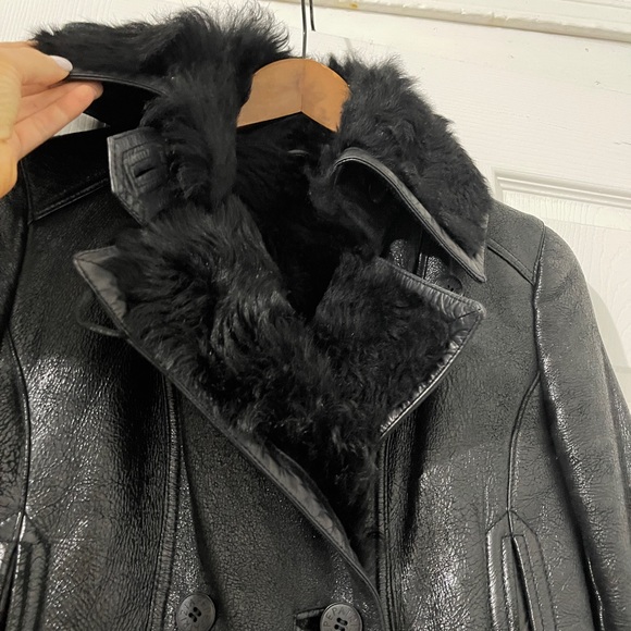 Patrizia Pepe Italian shearling - Picture 2 of 7